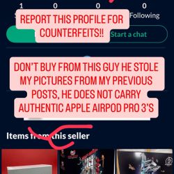 THIS GUY IS A SCAMMER REPORT HIS PROFILE