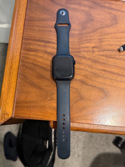 Apple Watch Series 7 45mm Midnight Aluminum Case with Midnight Sport Band