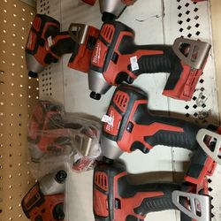 Milwaukee M18 cordless drill $80 each/cada uno 