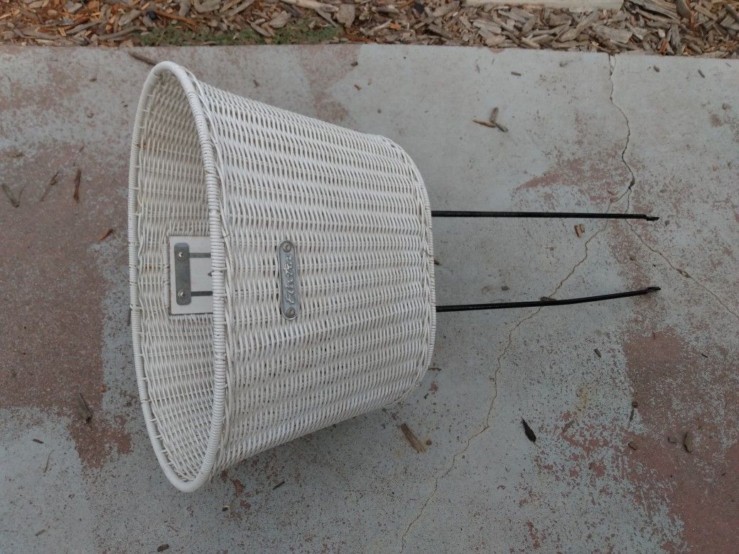 Front And Rear Bicycle Baskets, Rear Racks