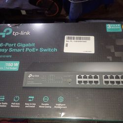 Tp-link 16-Port Gigabit Easy Smart PoE+ Switch
