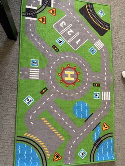 Set of 2 Kids Play Rugs (IKEA Road + Airport Runway