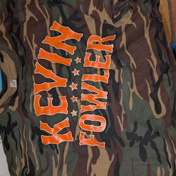 Kevin Fowler Tee New  Camo Xl