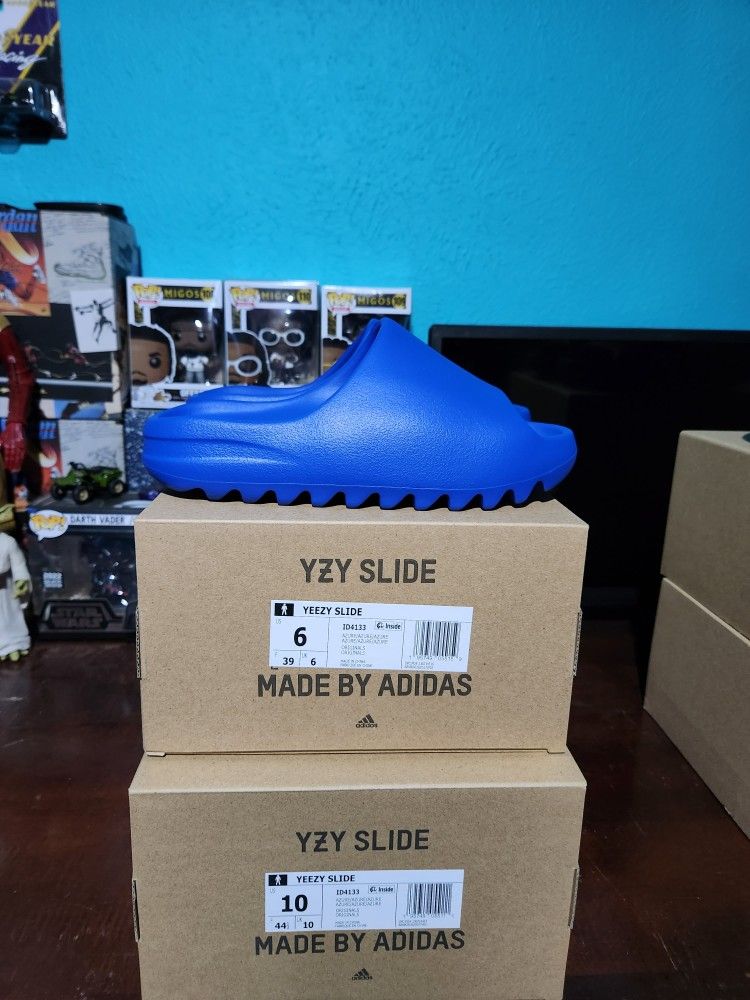 Adidas Yeezy Slides Azure Deadstock! Nike Yeezy Adidas Jordan