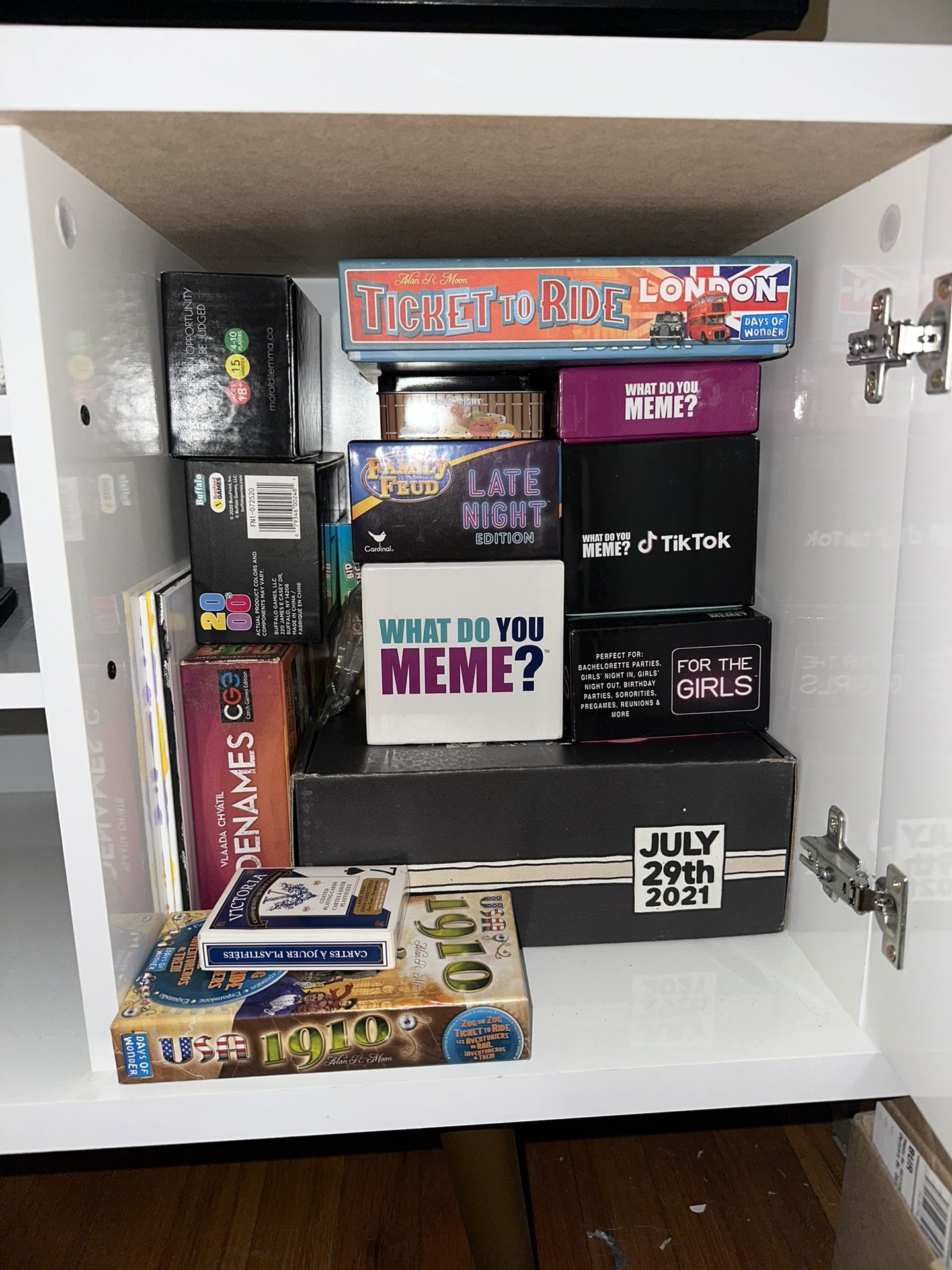 Assorted board games