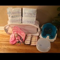 Baby Newborn Diaper Bundle 