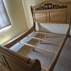 Wood Bed Frame