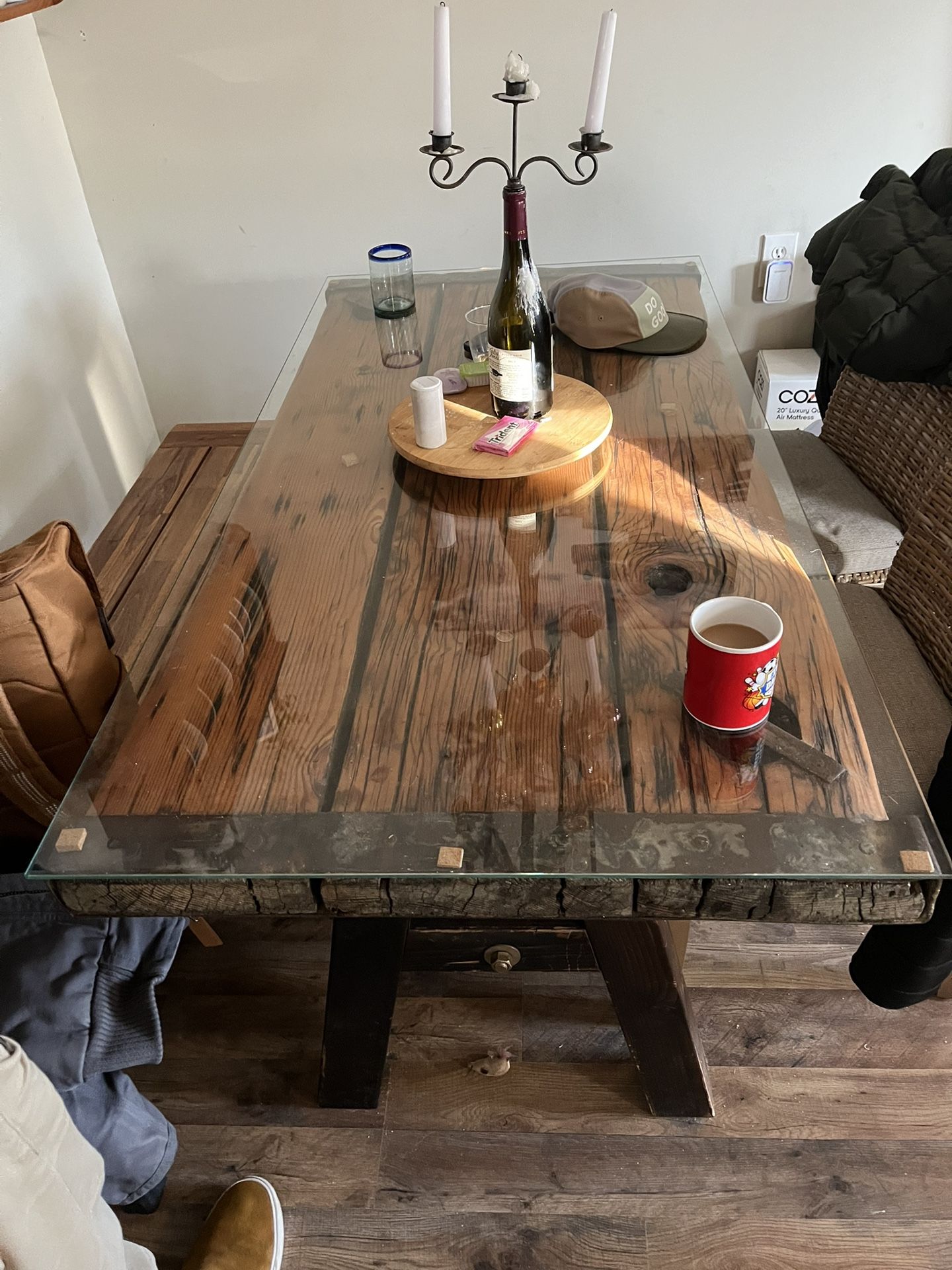 Antique Table  Ship Hatch 