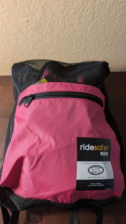 RideSafer Gen 5 - Extra Small (XS) Pink, Lightweight, Compact, Portable Car Seat