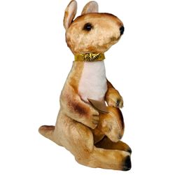Knickerbocker Toy Co Kangaroo & Baby Joey 11" Plush Made In Japan VINTAGE
