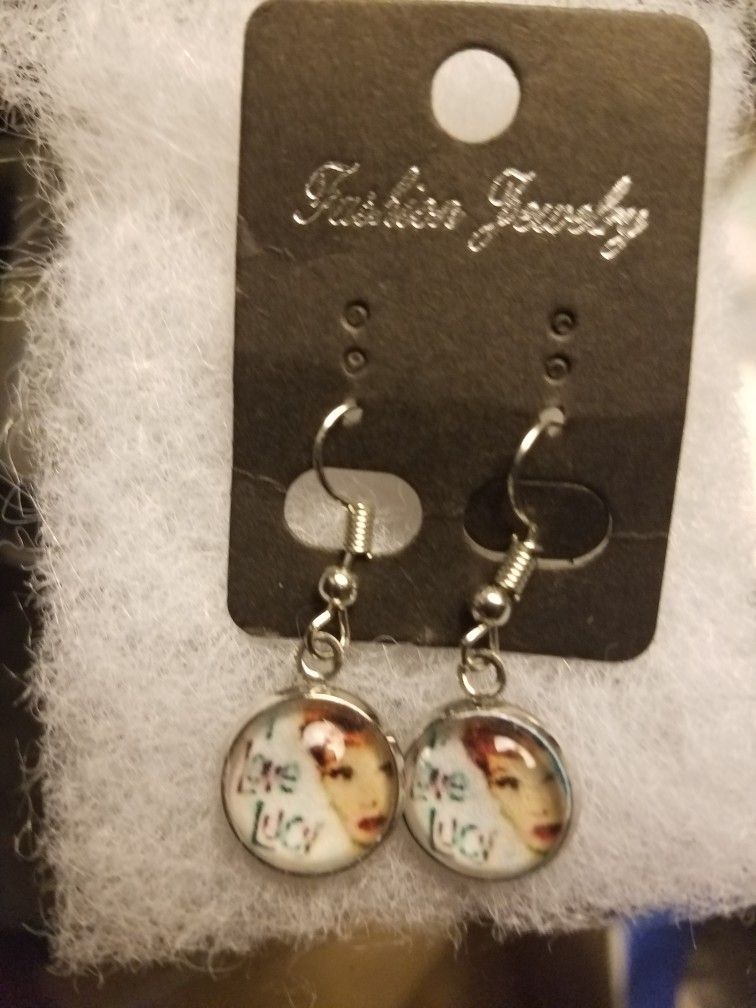 I Love lucy Earrings