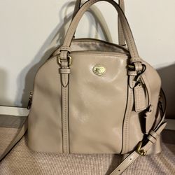 COACH PAYTON SATCHEL LEATHER HANDBAG