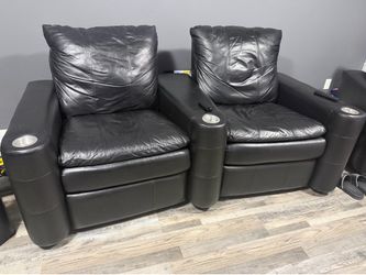 Infinity recline theater leather seats