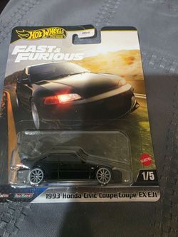 Hot Wheels Premium Fast & Furious 1993 Honda Civic EJ1