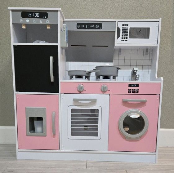 ** NEW ** Unique All Wood Modern Kitchen Set