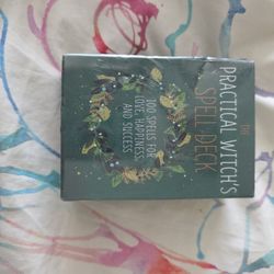 Practical Witch Spell Deck Baraja,  Cartas , 