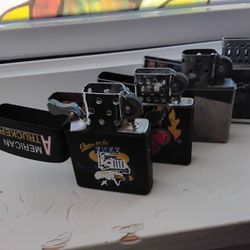 Zippo's (4) Like New,Unused