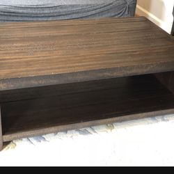Coffee table 50”x30”x18” (Solid Wood)