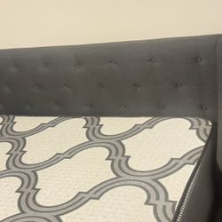 King Size Bed Frame With Mattress An Box 