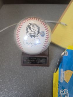 Cal Ripken Jr. Signed Retirement Baseball 1981–2001