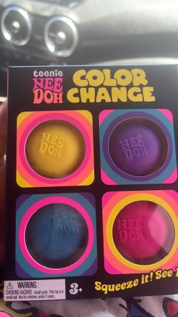 NeeDoh color changing minis