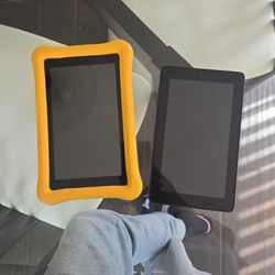 2 Amazon Tablets