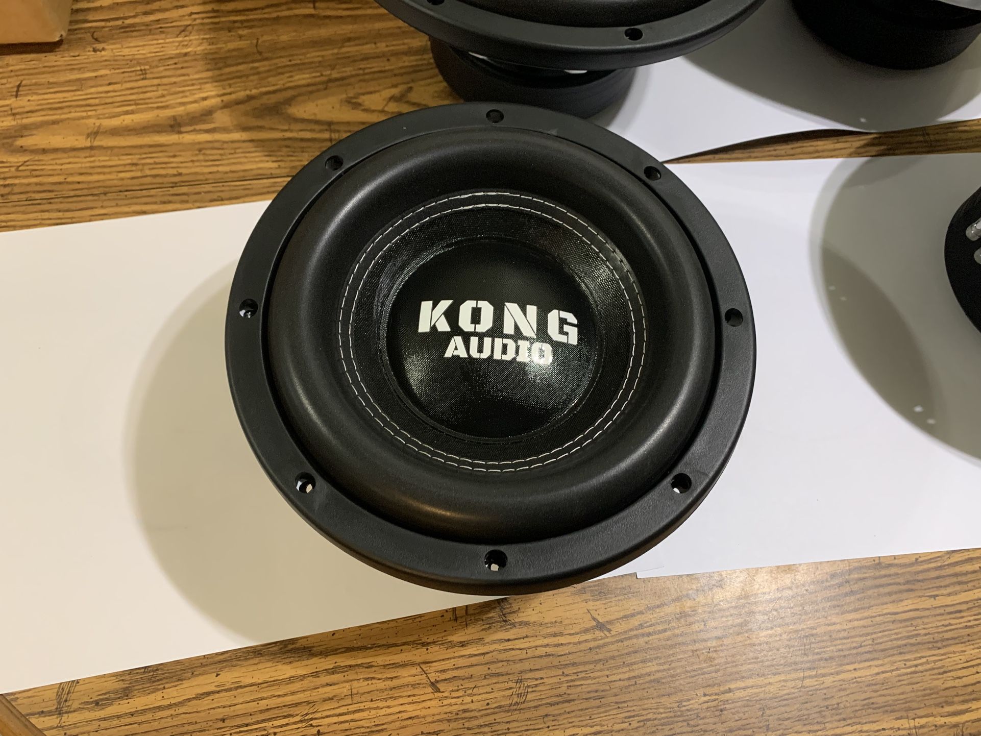 New 10” Kong Audio Dual Voice Coil Car Subwoofer $130 Each 