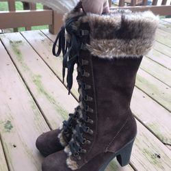 B.O.C. - USA 6.5 Born Concept Chocolate Suede Boots