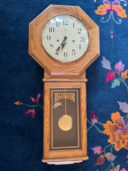 Howard Miller Shelbourne Regulator Westminster Chime Wall Clock (Model: 613-194)