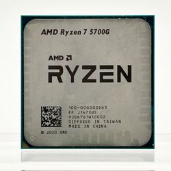 AMD Ryzen 7 5700G 3.80GHz 8 Core 100-000000263 16 Thread AM4
