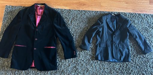 Two Black Suit Jackets