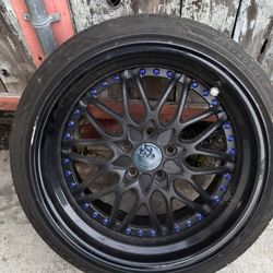 18 x 9.5 +20 5x114.3 Avant Garde Wheels 