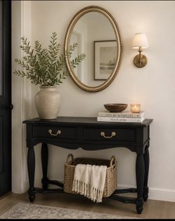Black Console Table / Entry Table