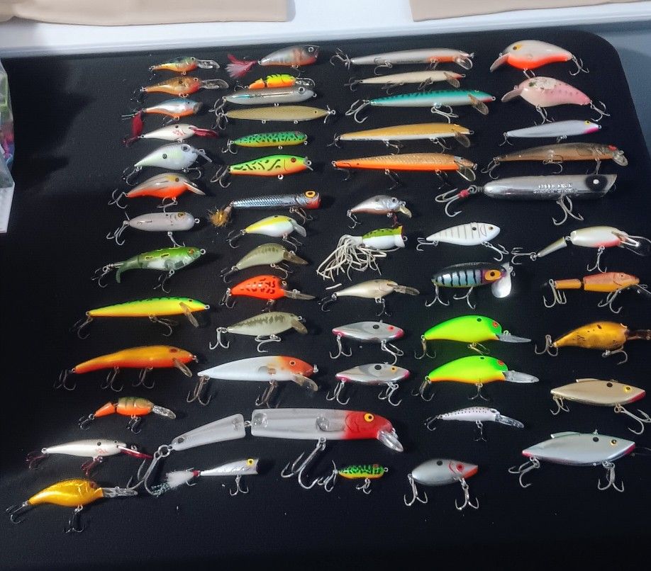 Fishing Lures Lot 54 Lures