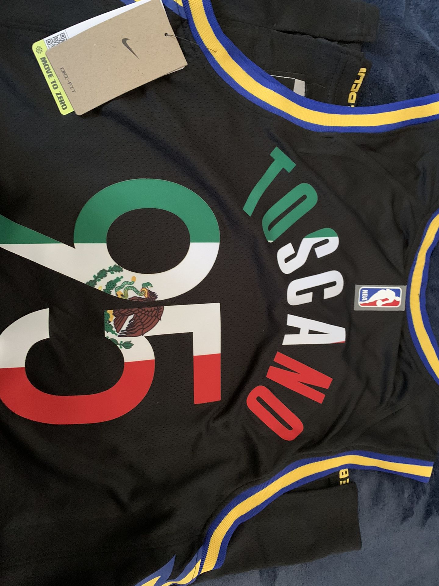 Juan Toscano Anderson Warriors Slam Drunk Jersey Mexico for Sale in Gilroy,  CA - OfferUp