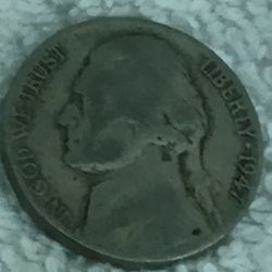 Rare 1947 Nickel 