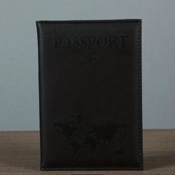 PU Simple Passport Holder, Passport Protection Case, Travel Passport ID Credit Card Cover Holder