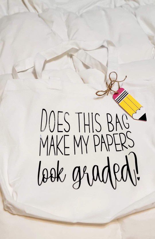 Teacher Apprication Tote Bags