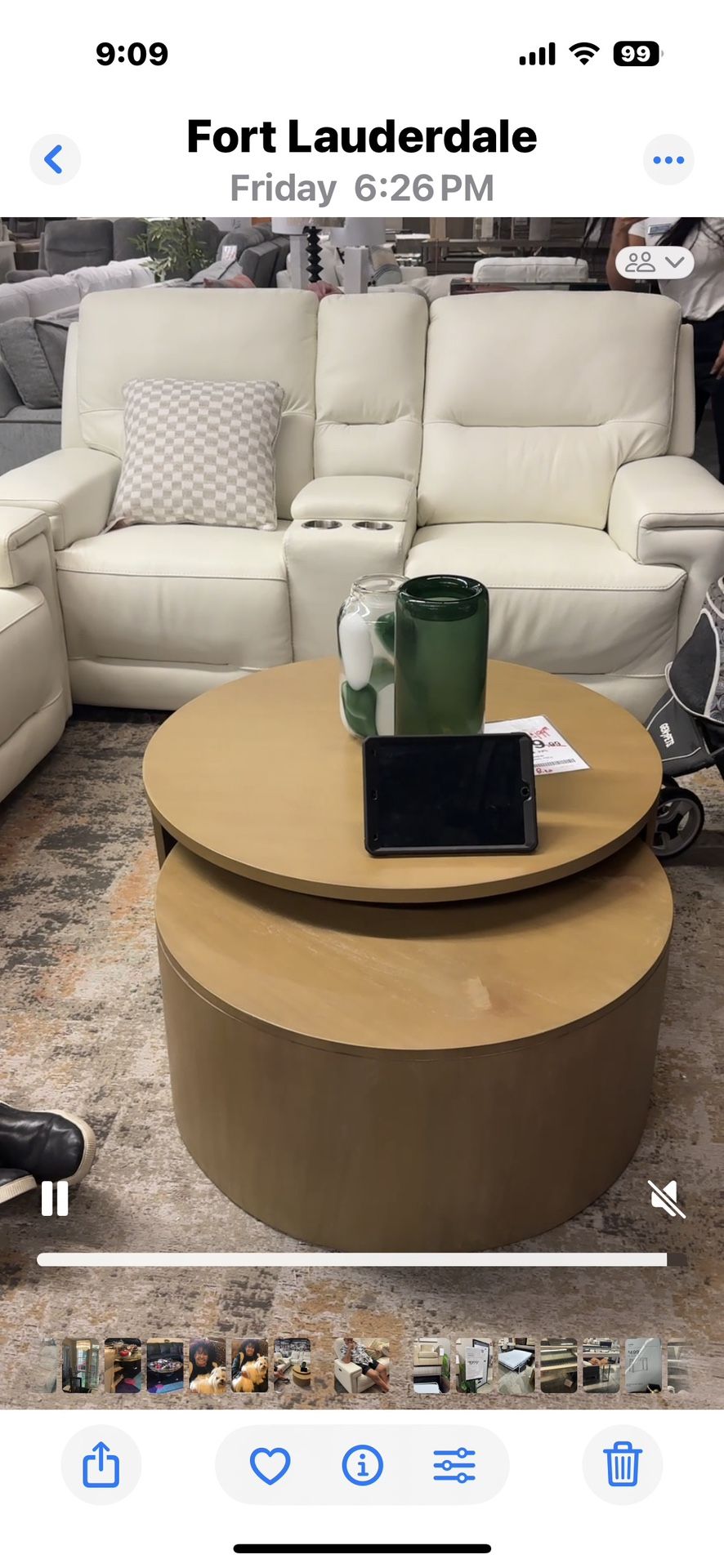 Leather Loveseat, Recliner Electric