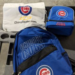 Cubs Backpacks, Lunch Bag