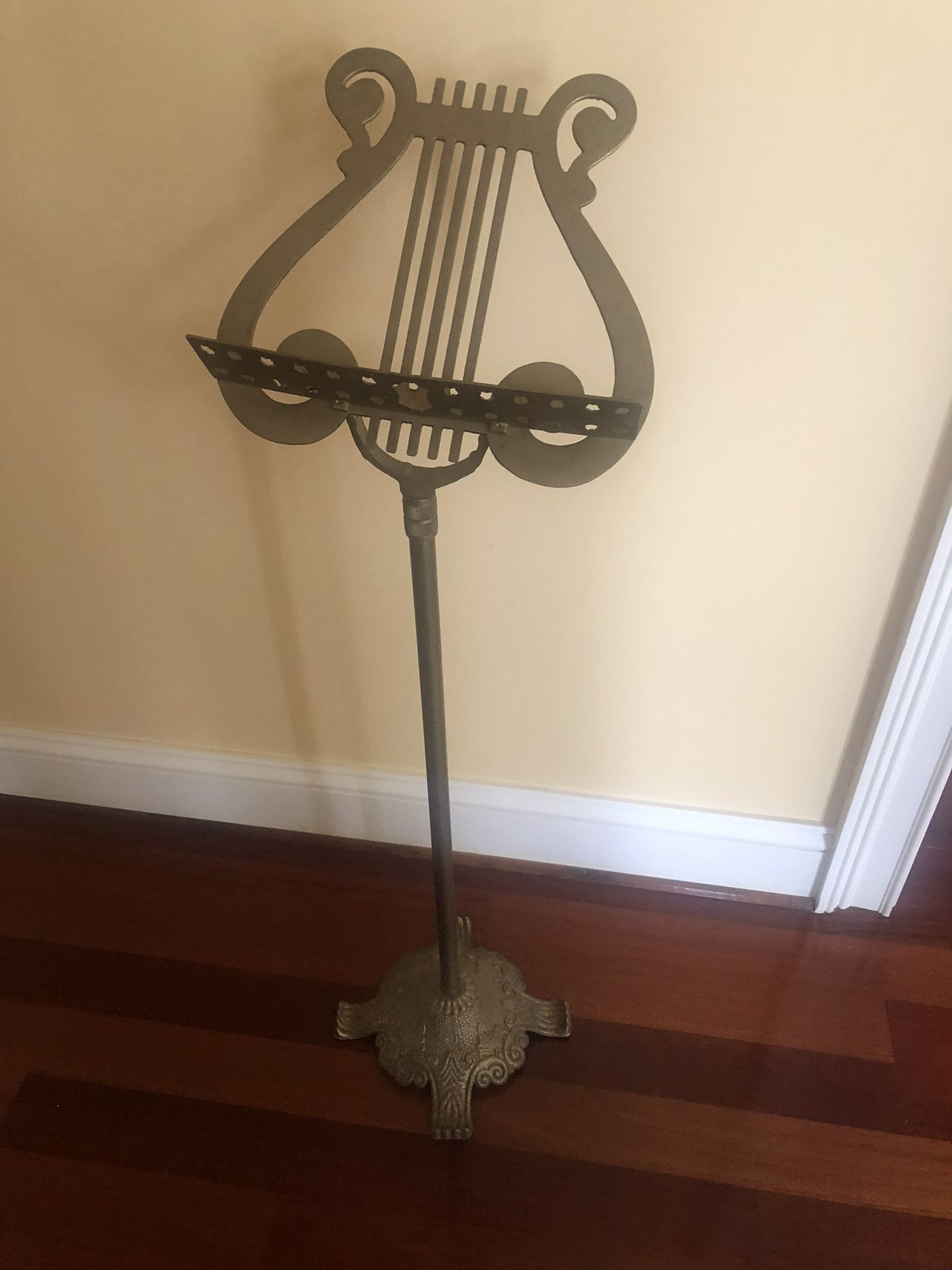 Antique Brass Music Stand 