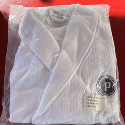 White Bathrobe New
