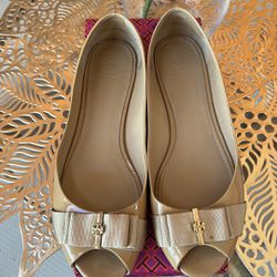 Tory Burch Trudy Open Toe Wedges