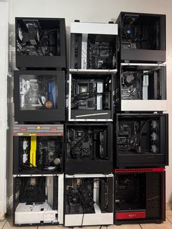 NZXT Builds Selling it all as a bundle RGB FANS, psu, cpu, motherboards, NZXT water pump,  everything in pic sale