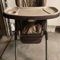 Brown Baby High Chair