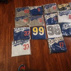 Jerseys Dodgers 49ers Raiders Size 3XL Only $35