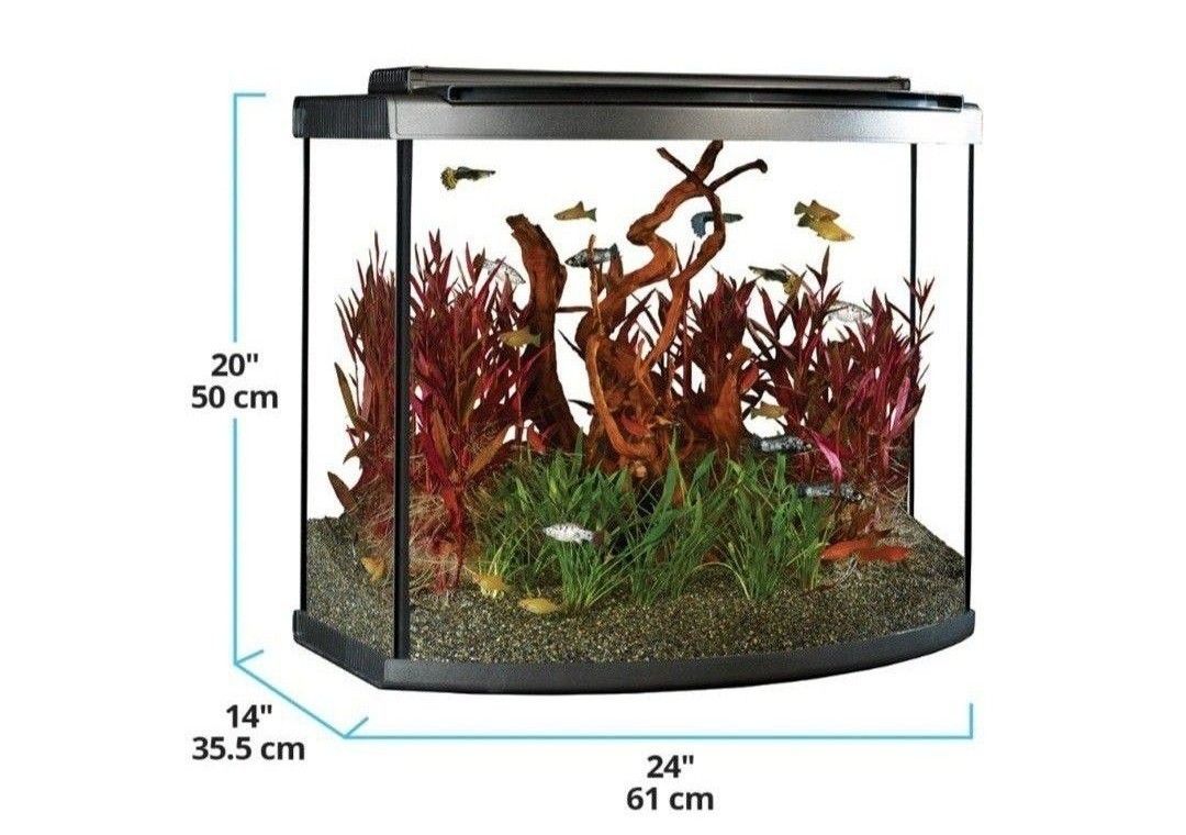 26 gallon fish tank accessories C-Vue All-In-One Aquarium Do not use soap or detergent to clean. Greenjoy Fish Tank Accessories Aquarium