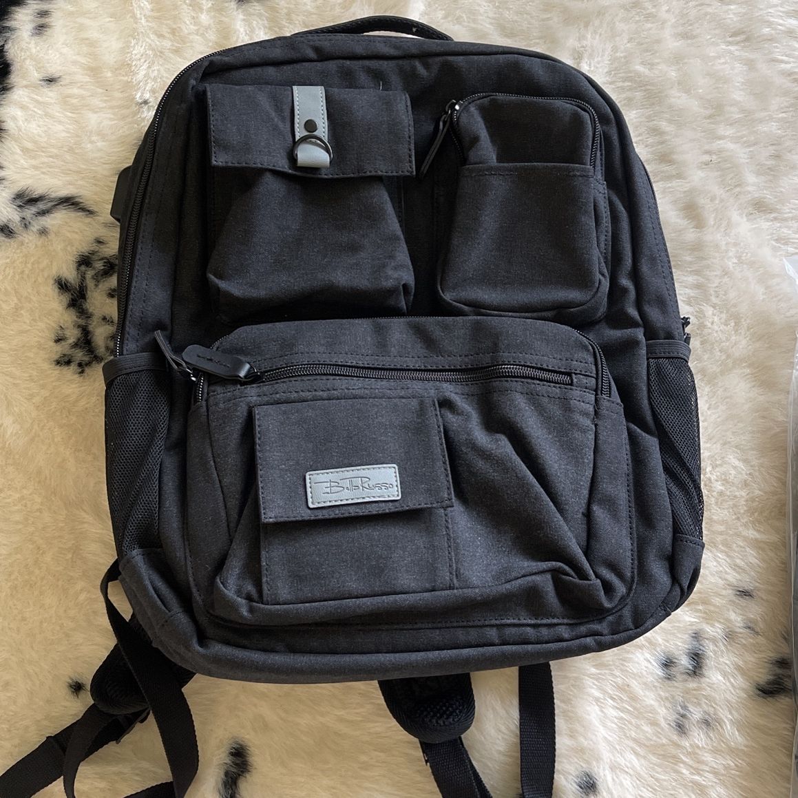 Bella russo canvas backpack online