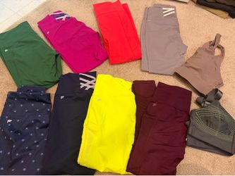 Fabletics leggings and sport bras