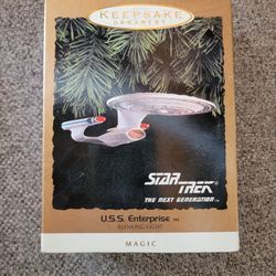 Uss Enterprise Star Trek Ornament Hallmark 